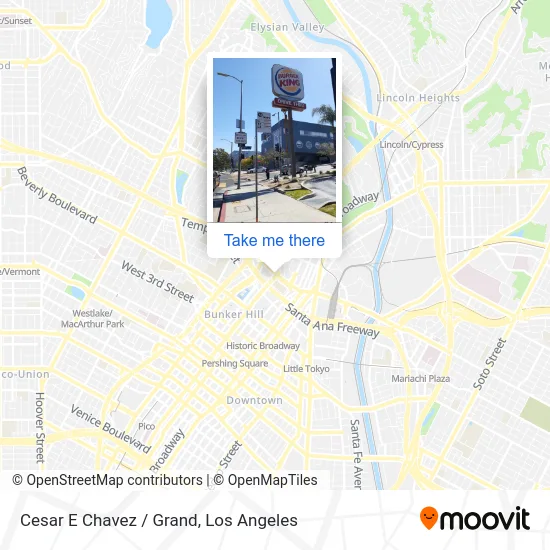 Cesar E Chavez / Grand map