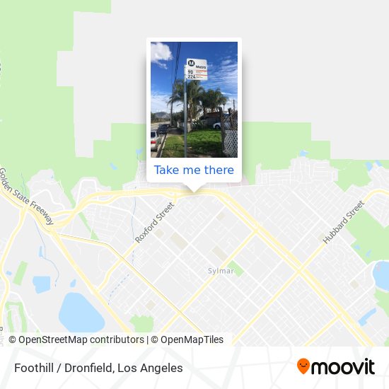 Mapa de Foothill / Dronfield
