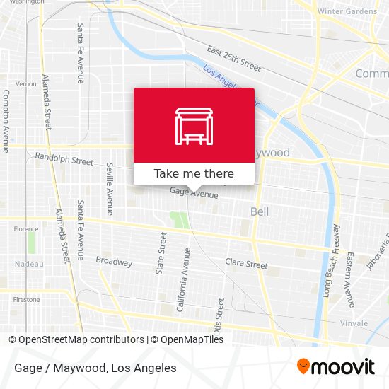 Mapa de Gage / Maywood