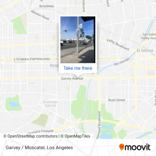 Garvey / Muscatel map