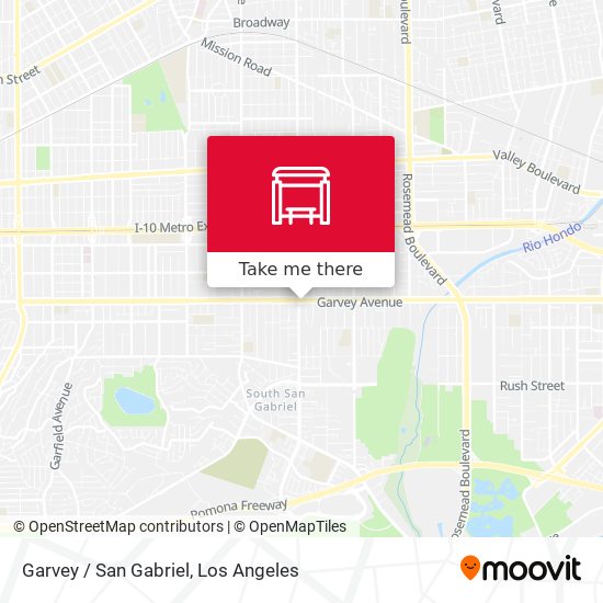 Mapa de Garvey / San Gabriel