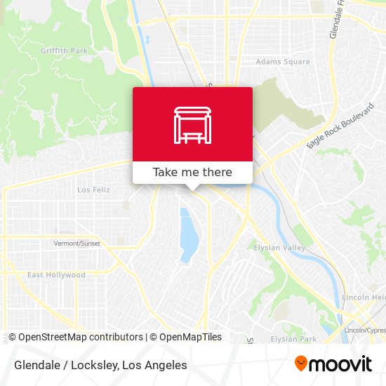 Glendale / Locksley map