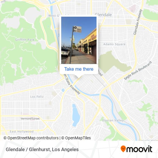 Mapa de Glendale / Glenhurst