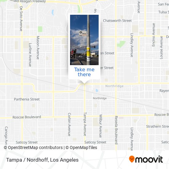 Tampa / Nordhoff map