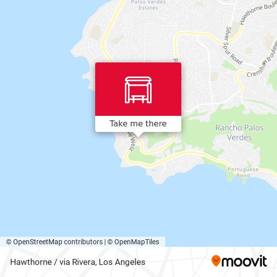 Mapa de Hawthorne / via Rivera