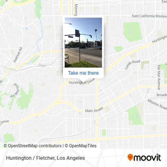 Huntington / Fletcher map