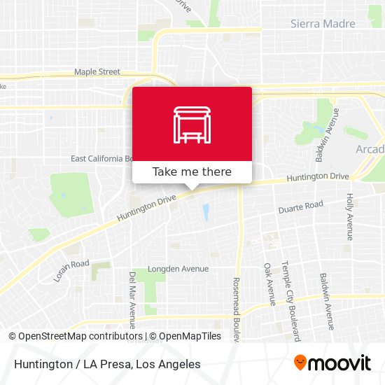 Huntington / LA Presa map