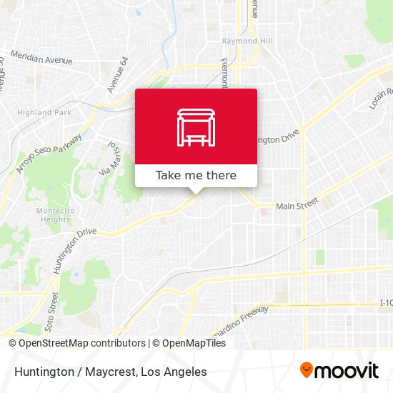 Huntington / Maycrest map