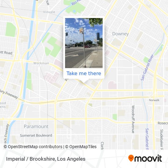 Imperial / Brookshire map