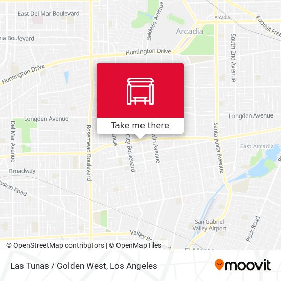 Las Tunas / Golden West map