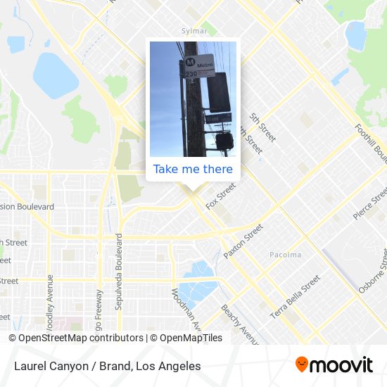 Mapa de Laurel Canyon / Brand