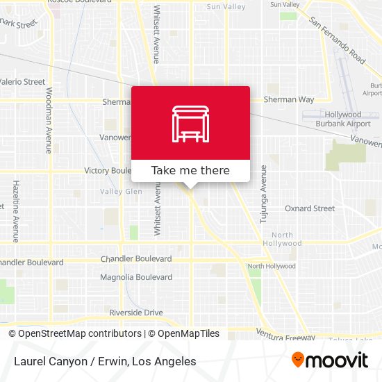 Mapa de Laurel Canyon / Erwin