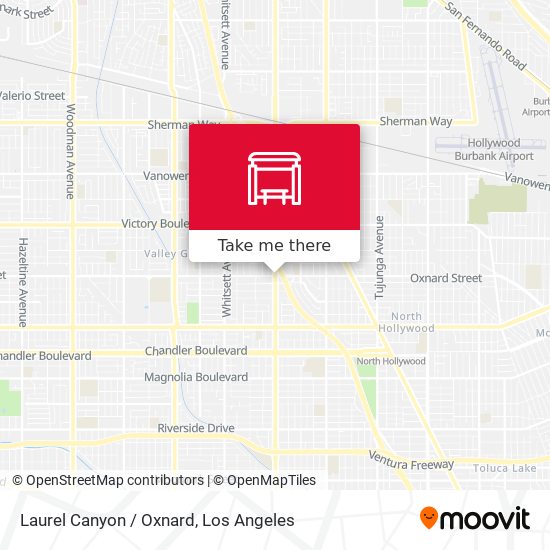 Mapa de Laurel Canyon / Oxnard