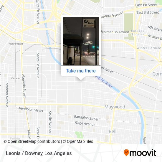 Mapa de Leonis / Downey