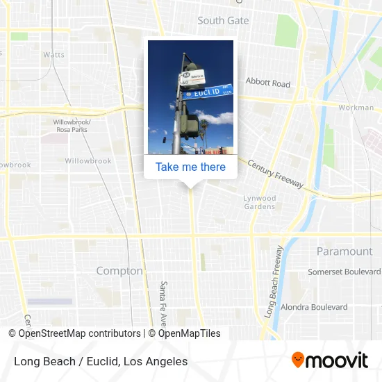 Long Beach / Euclid map