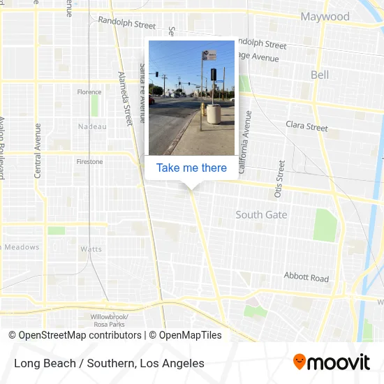 Long Beach / Southern map