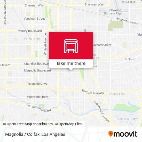 Mapa de Magnolia / Colfax
