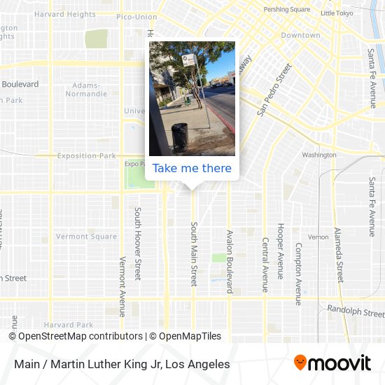 Mapa de Main / Martin Luther King Jr
