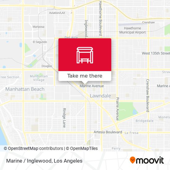 Mapa de Marine / Inglewood
