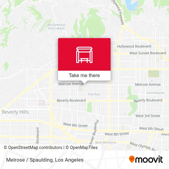Melrose / Spaulding map