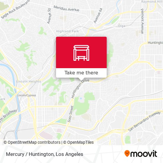 Mercury / Huntington map