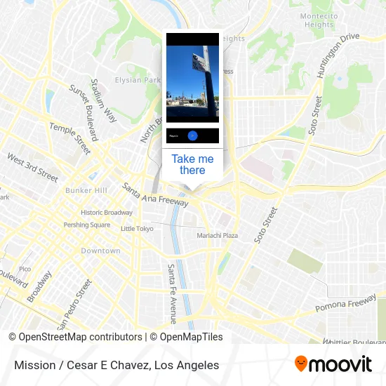 Mission / Cesar E Chavez map