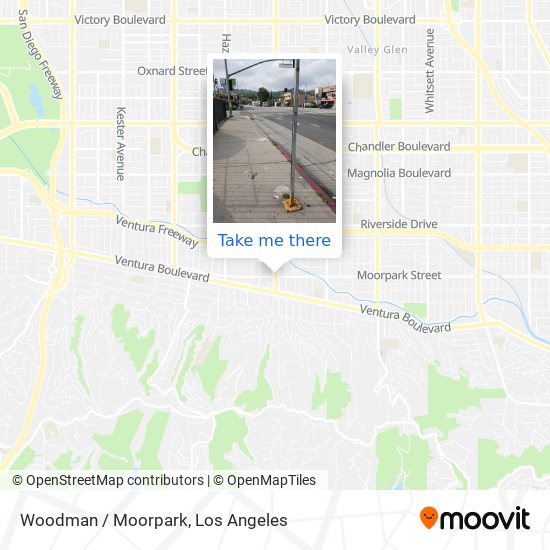 Mapa de Woodman / Moorpark