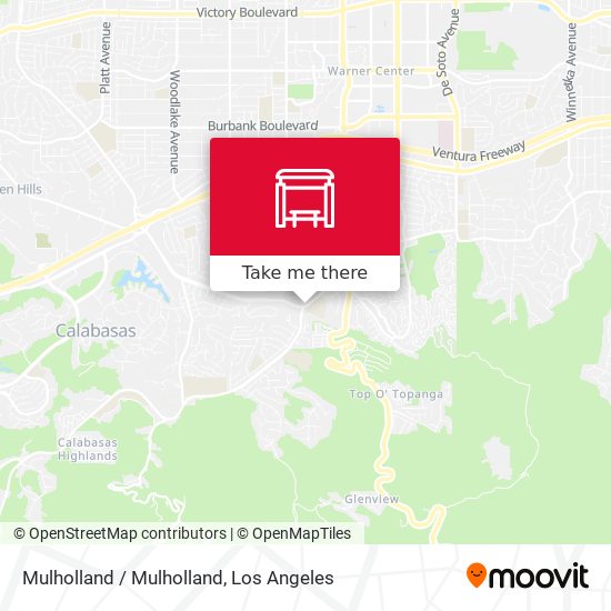 Mulholland / Mulholland map