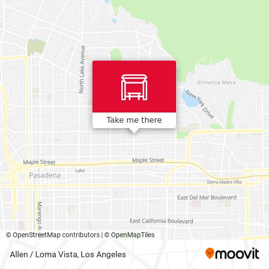 Mapa de Allen / Loma Vista