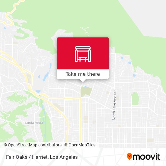 Mapa de Fair Oaks / Harriet