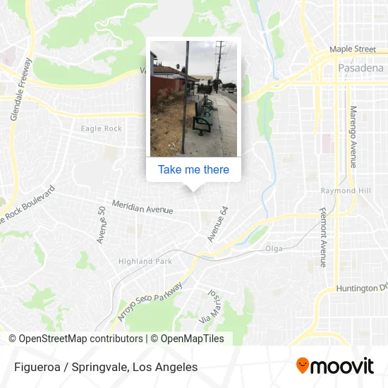 Figueroa / Springvale map