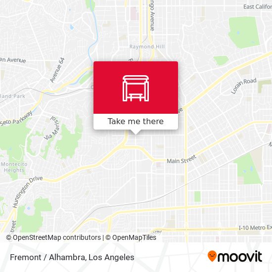 Mapa de Fremont / Alhambra