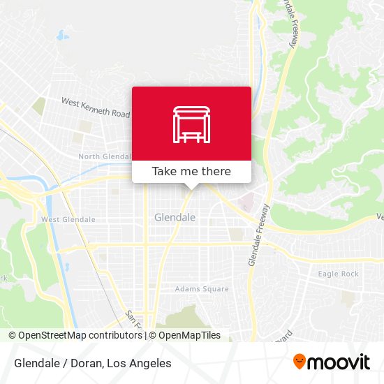 Glendale / Doran map