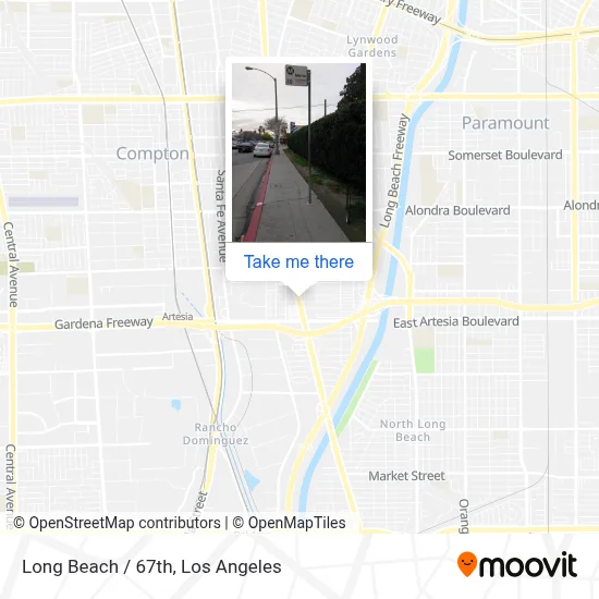 Long Beach / 67th map