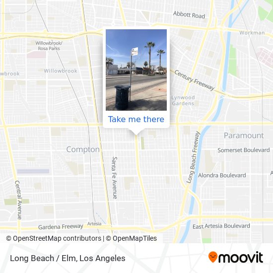 Long Beach / Elm map