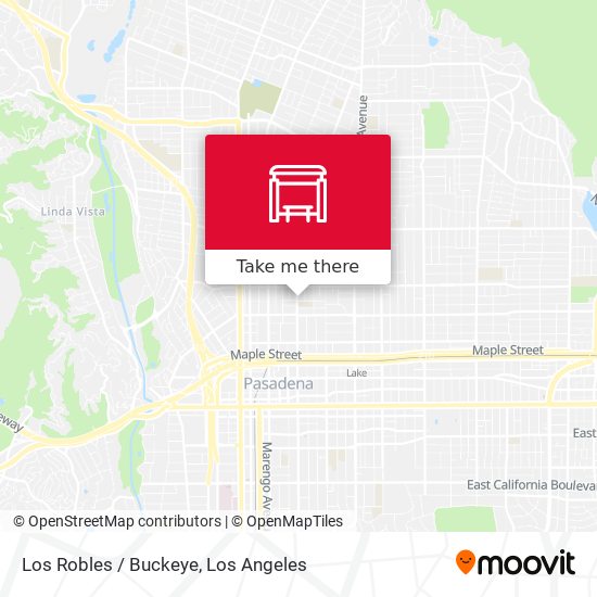 Mapa de Los Robles / Buckeye