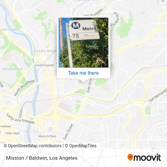 Mission / Baldwin map