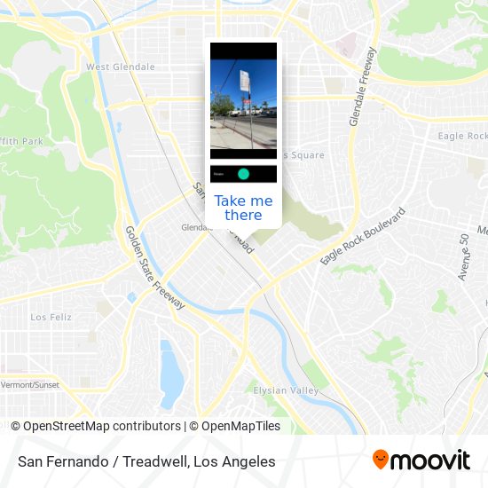 San Fernando / Treadwell map