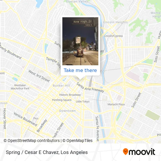 Spring / Cesar E Chavez map