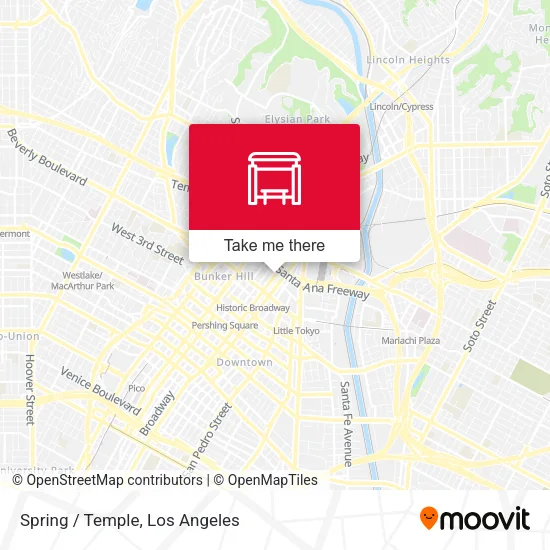 Mapa de Spring / Temple