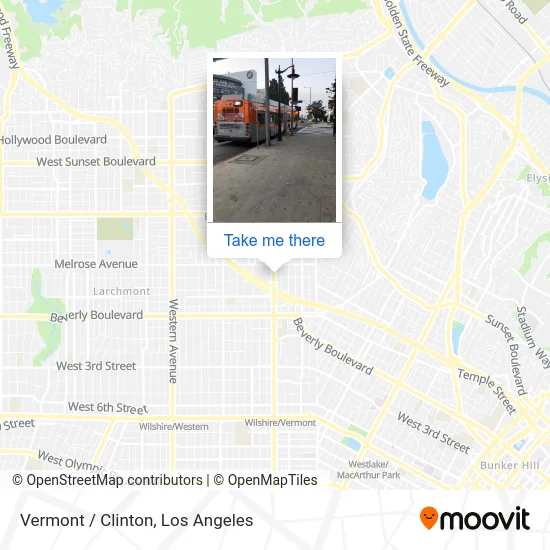 Vermont / Clinton map