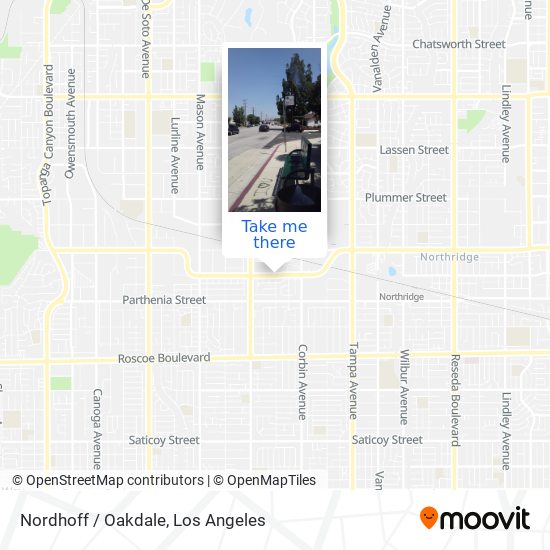 Mapa de Nordhoff / Oakdale