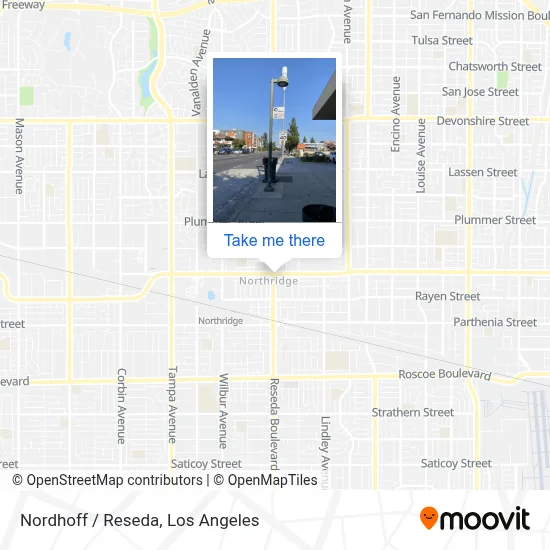 Nordhoff / Reseda map