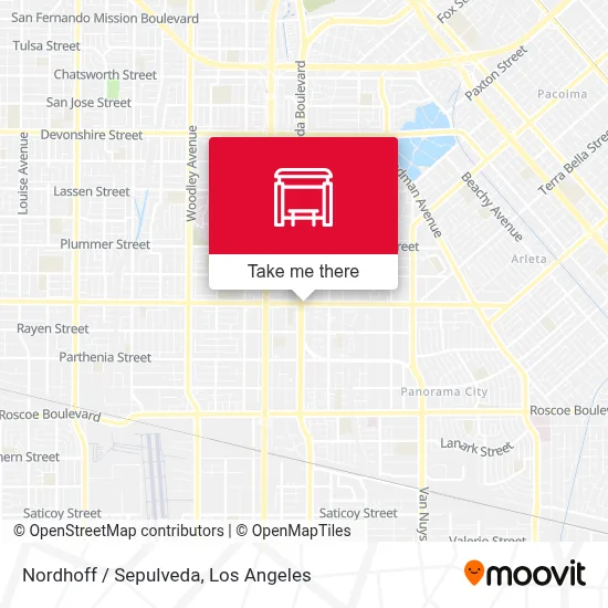 Nordhoff / Sepulveda map