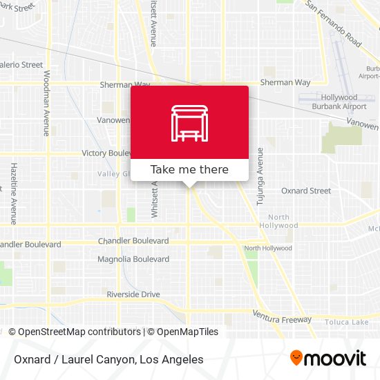 Mapa de Oxnard / Laurel Canyon