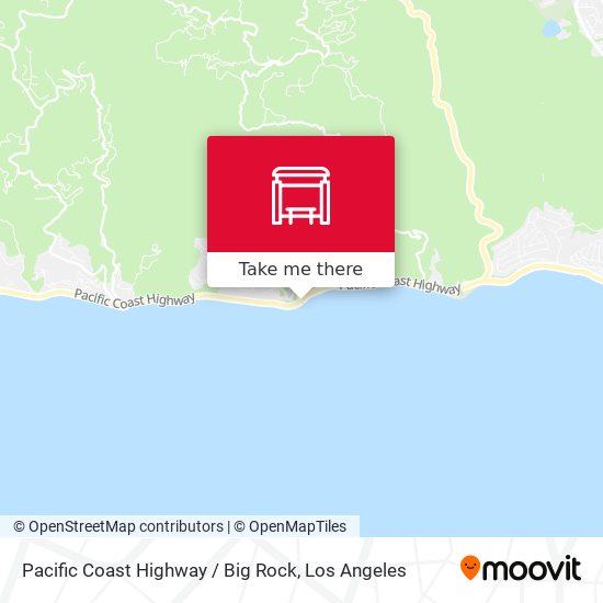 Pacific Coast Highway / Big Rock map