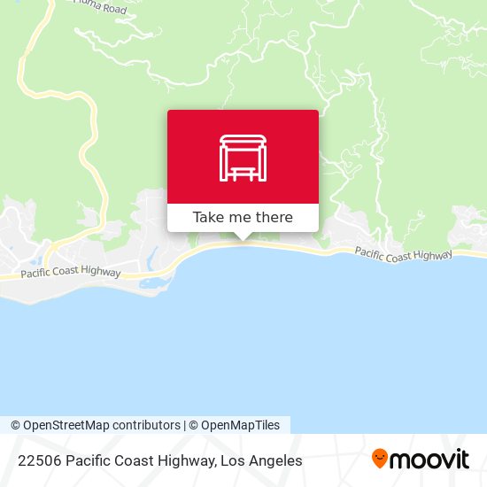 22506 Pacific Coast Highway map