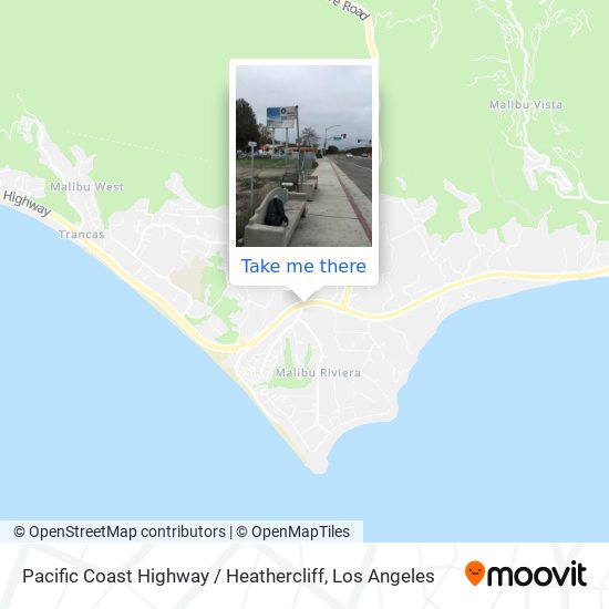 Pacific Coast Highway / Heathercliff map
