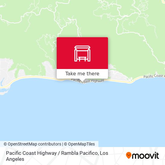 Pacific Coast Highway / Rambla Pacifico map