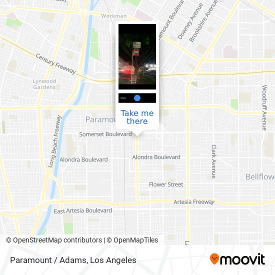 Mapa de Paramount / Adams